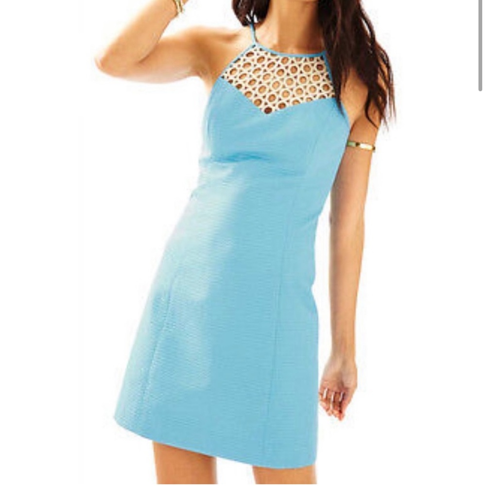 Lilly Pulitzer Larina sea spray dress